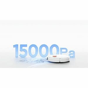 Xiaomi H50 Pro Bagless Robot Vacuum Cleaner - White - 280 mL Dust Capacity - Brush, Mop Pad - Carpet - Battery, AC Supply 