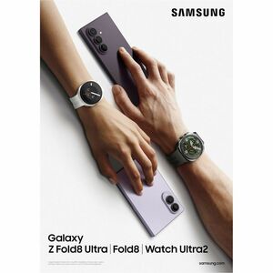 Samsung Galaxy Watch Ultra2 SM-L715F Smart Watch - 47.40 mm Case Height - 47.10 mm Case Width - Titanium Silver Body Color