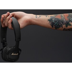 Marshall Mid A.N.C Com fios/sem fios Na orelha, Headset Estéreo Fone de ouvido - Preto - Binaural - Circum-auditivo - 1000