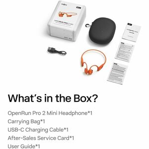 Shokz OpenRun Pro 2 Mini Orange