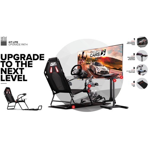Next Level Racing GT Lite Simulationscockpit - Stoff