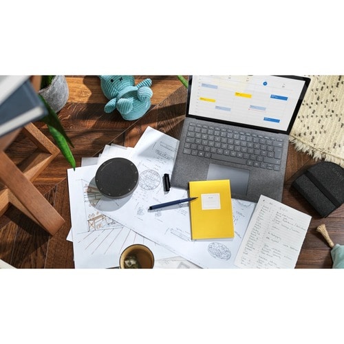 Jabra Speak2 55 Haut-parleur Main Libre - Gris foncé - USB - Microphone - Batterie