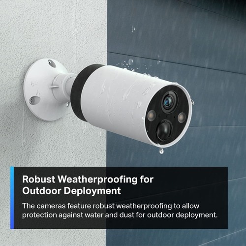 TP-LINK CAMARA WIFI DE SEGURIDA DE BATERIAS PARA EXTERIOR VIDEO 2K