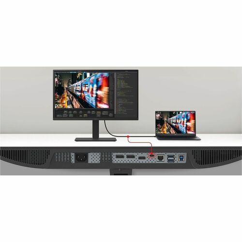 LG 27BA75QB-B 27" (68.6 cm) Class QHD LCD Monitor - 16:9 - Black - 27" (68.6 cm) Viewable - In-plane Switching (IPS) Techn