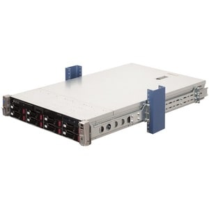 Rack Solutions 2U Raven 105-A Rail for HP - Zinc Plated