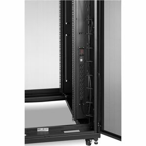 APC NetShelter SV, Server Rack Enclosure, 42U, Black, 2057H x 800W x 1060D mm, with Roof, Castors, Feet, 4 Brackets, Botto