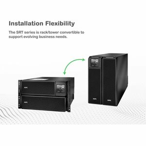 APC Smart-UPS On-Line, 10kVA/10kW, Rackmount 6U, 208V, 4x L6-20R+2x L6-30R NEMA outlets, Network Card+SmartSlot, Extended 