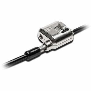 Kensington MiniSaver Cable Lock - 1.83 m Cable - Keyed Lock - Black - Carbon Steel