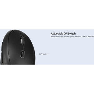 Adesso Tru-Form Wireless Ergo Mini Keyboard & Mouse - USB Membrane Wireless RF Keyboard - 87 Key - English (US) - Black - 