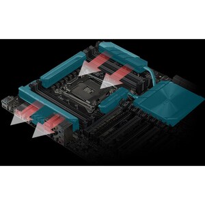 Asus WS X299 SAGE/10G Workstation Motherboard - Intel X299 Chipset - Socket R4 LGA-2066 - Intel Optane Memory Ready - SSI 