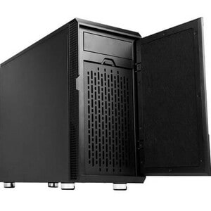 Antec P5 Computer Case - Micro ATX, ITX Motherboard Supported - Mini-tower - Steel, Plastic - 7 x Bay(s) - 2 x 120 mm, 140
