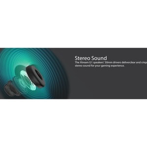 Adesso Stereo Gaming Headset with Microphone - Stereo - Mini-phone (3.5mm) - Wired - 20 Ohm - 20 Hz - 20 kHz - Over-the-he