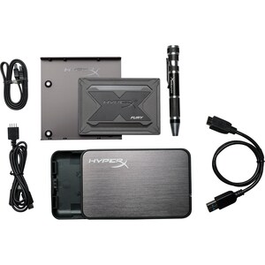 Kingston HyperX FURY RGB 960 GB Solid State Drive - 2.5" Internal - SATA (SATA/600) - 550 MB/s Maximum Read Transfer Rate 