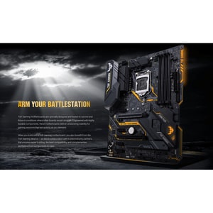 TUF Z390-PLUS GAMING Desktop Motherboard - Intel Z390 Chipset - Socket H4 LGA-1151 - Intel Optane Memory Ready - ATX - 64 
