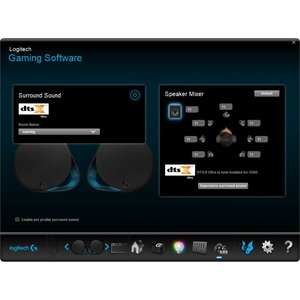 Sistema di altoparlanti Logitech LIGHTSYNC G560 2.1 Bluetooth - 120 W RMS - Nero - 40 Hz a 18 kHz - DTS:X - USB