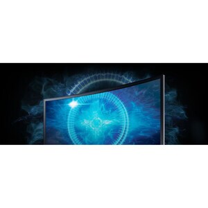 Samsung C27FG73FQL 27" Class Full HD Curved Screen LCD Monitor - 16:9 - Matt Dark Blue Black - 68.6 cm (27") Viewable - Qu
