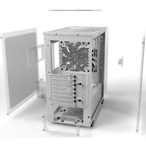 PURE BASE 500 WINDOW WHITE ATX M-ATX MINI-ITX