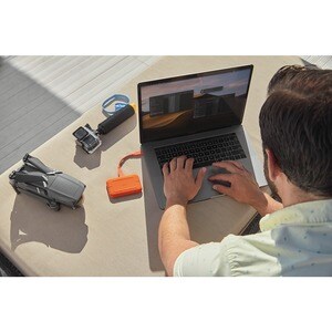 LaCie Rugged STHR500800 500 GB Portátil Unidade de estado sólido - Externo - PCI Express NVMe - PC Secretária Device Suppo