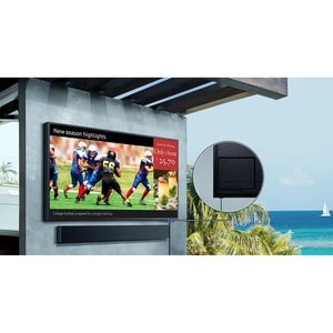 Samsung 65" BHT Series QLED 4K UHD HDR Pro TV Terrace Edition - 65" LCD - High Dynamic Range (HDR) - 3840 x 2160 - Quantum