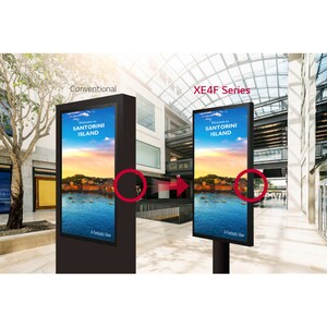 LG 55XE4F Digital Signage Display - 55" LCD - 1920 x 1080 - Direct LED - 4000 cd/m² - 1080p - HDMI - USB - SerialEthernet 