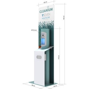 V7 IMCLBL03 Desinfektionsmittel-Kit - Aluminium, Eisen