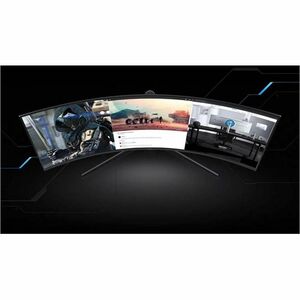 Samsung Odyssey G9 C49G95TSSL 49" Class Dual Quad HD (DQHD) Curved Screen Gaming LED Monitor - 32:9 - Black - 124.5 cm (49