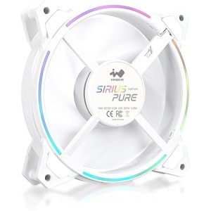 In Win Sirius Pure ASP120FAN-3PK 3 pc(s) Cooling Fan - PC, Motherboard - 120 mm Maximum Fan Diameter - 3 x Fan(s) - 1415.8