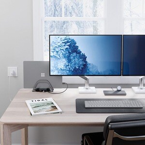 ALOGIC Bolt Plus USB-C Docking Station with stand - ALOGIC Bolt Plus 10-in-1 USB-C Hub Laptop docking station with 100W Po