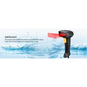 Adesso NuScan NuScan 2500TU Healthcare, Warehouse, Logistics Handheld Barcode Scanner - Cable Connectivity - USB Cable Inc