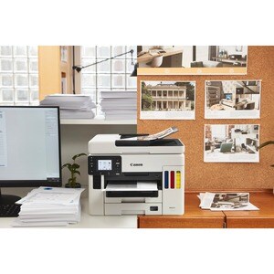 Stampante multifunzione a getto di inchiostro Canon MAXIFY GX7050 Wireless - Colore - Multicolore - Fotocopiatrice/Fax/Sta