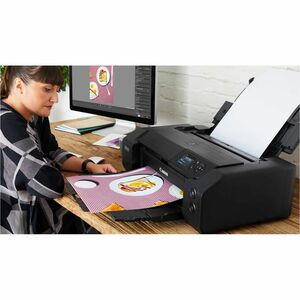 Canon PIXMA PRO-200 Desktop Wired/Wireless Inkjet Printer - Color - 4800 x 2400 dpi Print - Ethernet - Wireless LAN - Wire