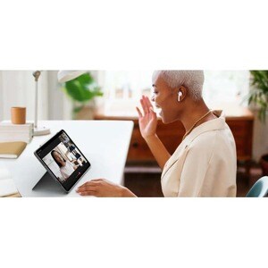 Logitech Combo Touch Keyboard/Cover Case for 32.8 cm (12.9") Apple, Logitech iPad Pro (5th Generation) Tablet - Oxford Gra