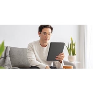 Logitech Combo Touch Keyboard/Cover Case for 32.8 cm (12.9") Apple, Logitech iPad Pro (5th Generation) Tablet - Oxford Gra