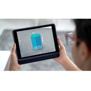Housse/Clavier Logitech Rugged Combo 3 Touch Durci Apple iPad (7e géneration), iPad (8e génération) Tablette - Bleu classi