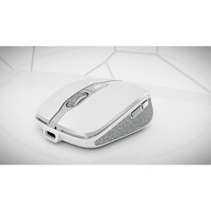 CHERRY DW 9100 Tastatur & Maus - QWERTZ - Deutsch - Tastatur, Kabellos, Bluetooth/RF, 4.0 2,40 GHz USB, Schere, Silber, We