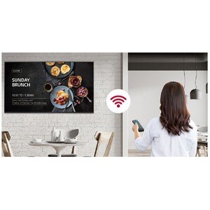 LG 43UL3J-B WebOS UHD Signage - 43" LCD - 8 GB - 3840 x 2160 - Direct LED - 300 cd/m² - 2160p - HDMI - USB - Serial - Wire