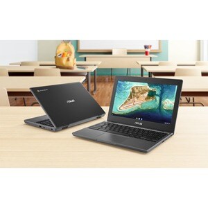 Chromebook - Asus Chromebook CR1 CR1100CKA-GJ0040 Durci - Écran 29,5 cm (11,6") - HD - Intel Celeron N4500 - 4 Go - 32 Go 