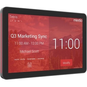Logitech Room Scheduling Touch Screen - Graphite - Glass
