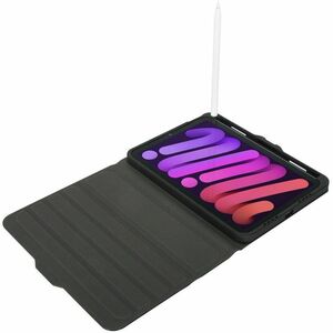 Targus VersaVu THZ914GL Carrying Case for 21.1 cm (8.3") Apple iPad mini (6th Generation) Tablet - Black - Drop Resistant,