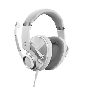 EPOS H6PRO Gaming Headset - Stereo - Wired - On-ear - Binaural - Circumaural - White