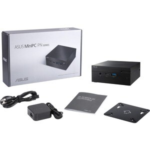 Asus PN41-BBC129MV Desktop Computer - Intel Celeron N4500 Dual-core (2 Core) 1.10 GHz - 4 GB RAM DDR4 SDRAM - 128 GB M.2 S