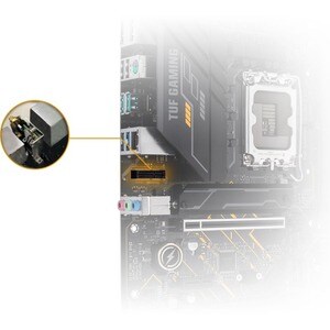 TUF GAMING B660M-E D4 Gaming Desktop Motherboard - Intel B660 Chipset - Socket LGA-1700 - Intel Optane Memory Ready - Pent