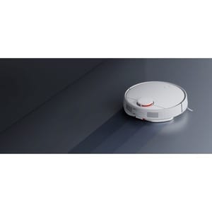 MI Vacuum-Mop 2S Bagless Robot Vacuum/Mop - White - 300 mL Dust Capacity - 200 mL Water Tank Capacity - Brush - Hard Floor