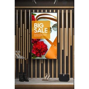 Samsung QM55B 1397 mm LCD Digital Signage Display - Cortex A72 1.70 GHz - 3840 x 2160 - LED - 500 cd/m² - 2160p - USB - HD