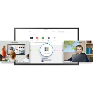 Samsung Flip 3 WM85A 2159 mm 4K UHD LCD Collaboration Display - Cortex A72 1.70 GHz - 3 GB DDR4 SDRAM - Infrared (IrDA) - 