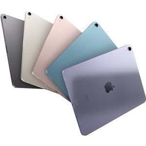 Apple iPad Air (5th Generation) A2588 Tablet - 10.9" - Octa-core) - 8 GB RAM - 256 GB Storage - iPadOS 15 - Starlight - Ap