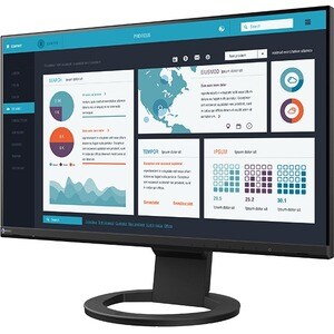 EIZO FlexScan EV2490-BK. Anzeigegrösse (Diagonal): 60,5 cm (23.8"), Auflösung: 1920 x 1080 Pixel, HD type: Full HD, Displa