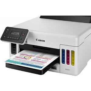 Canon MAXIFY GX5020 Desktop Wireless Inkjet Printer - Color - Ink Tank System - 600 x 1200 dpi Print - Automatic Duplex Pr