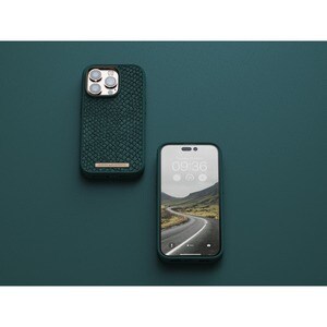 Coque Njord - pour Apple iPhone 14 Pro Max Smartphone - Vert foncé - Résistant aux chocs, Résistant aux rayures, À l'abri 