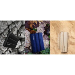 Samsung T7 MU-PE2T0R/WW 2 TB Portable Rugged Solid State Drive - External - Blue - Desktop PC, MAC Device Supported - USB 